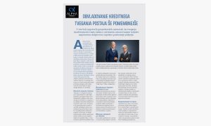 Članek v Poslovna Slovenija 1